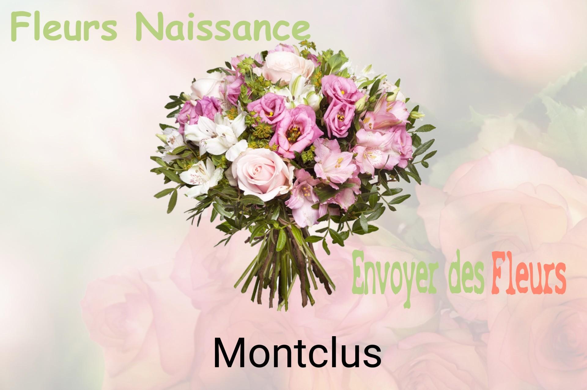 Bouquet de fleurs de naissance livré à Montclus